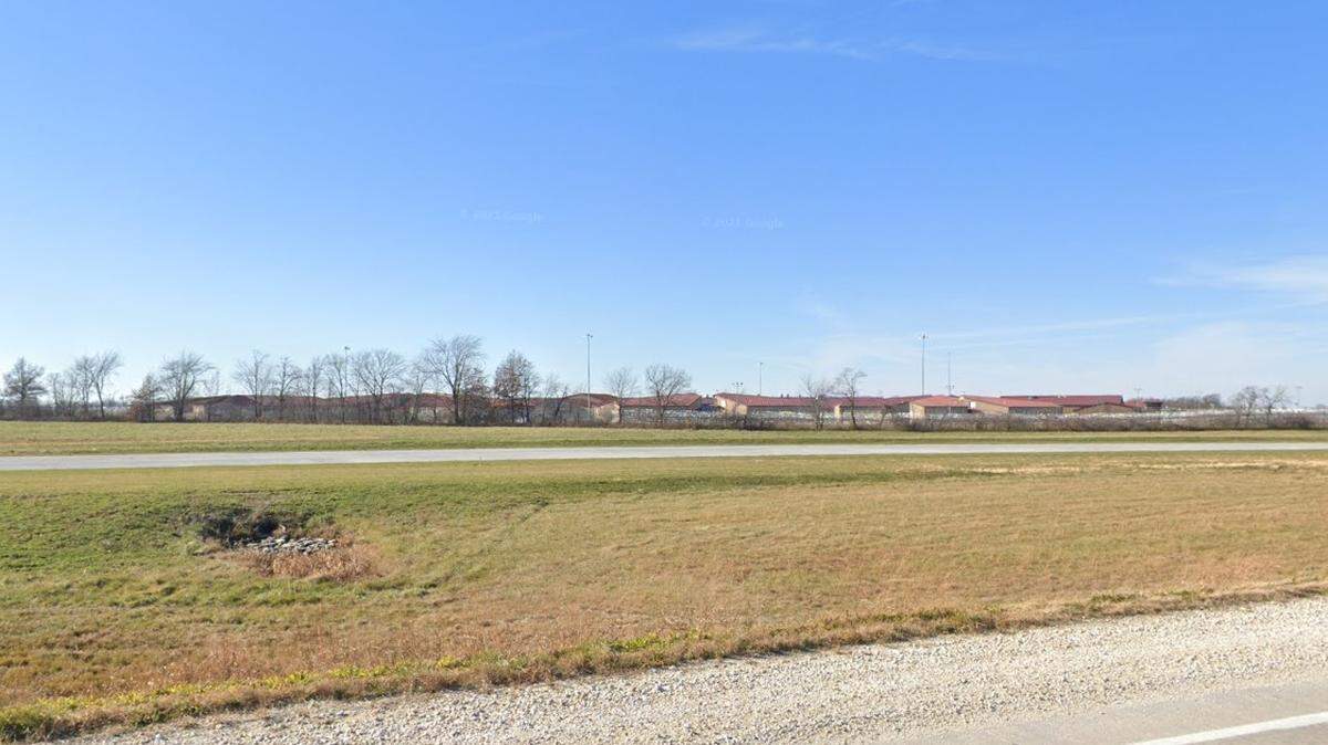 LeVaughn D. James was incarcerated at Northeast Correctional Center in Bowling Green, Missouri. This Google Maps view shows the prison in December 2021.