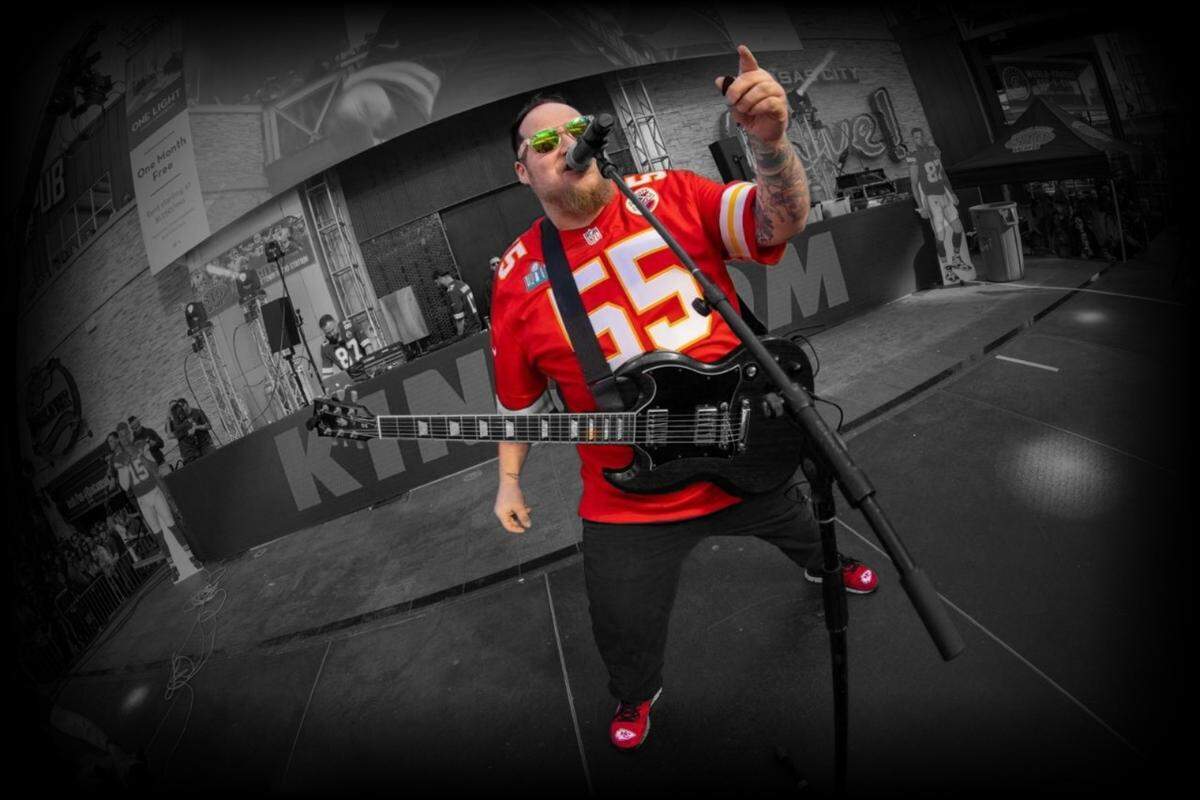 Tyler Lyon, 35, is a Kansas City musician who plays gigs around the area. He recently performed with Tech N9ne at a Chiefs rally at the Power & Light District. But all of his jobs have been canceled due to the coronavirus.