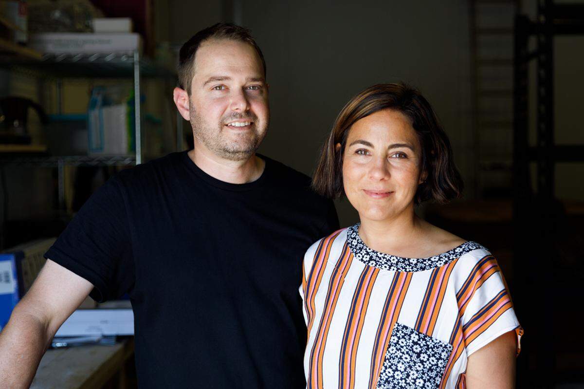 Mark and Marissa Mark Gencarelli of Yoli Tortilleria in Kansas City.