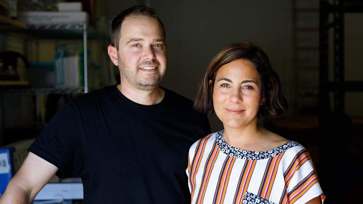 Mark and Marissa Mark Gencarelli of Yoli Tortilleria in Kansas City.