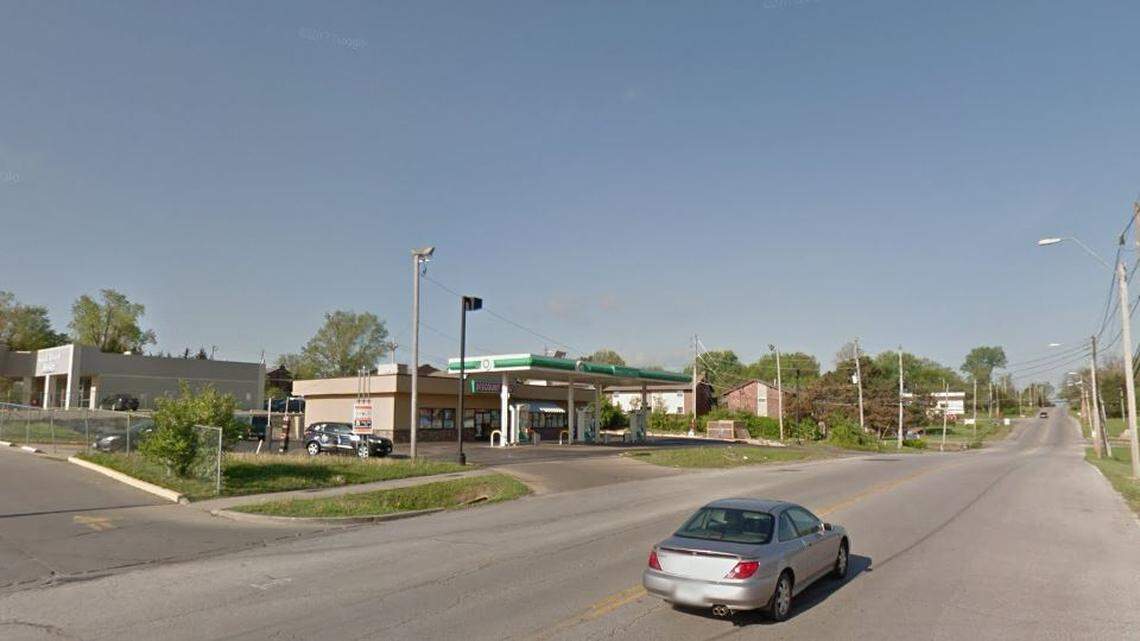 A shooting was reported shortly after 6 p.m. Saturday, June 9, 2018, at a gas station at 3401 Red Bridge Road. This Google Maps Street View image was taken in the area in April 2017.