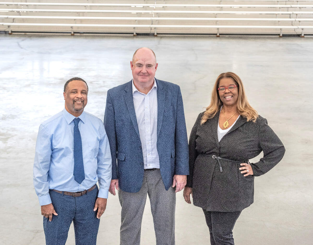 The Star’s top leadership team, from left: Andale Gross, managing editor; Greg Farmer, executive editor; and Yvette Walker, vice president and editorial page editor.