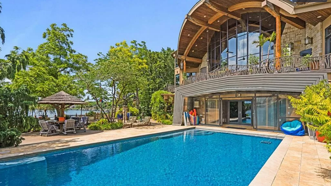 See inside $12.6 million Cass County home with reef aquarium and 1,000-bottle wine room