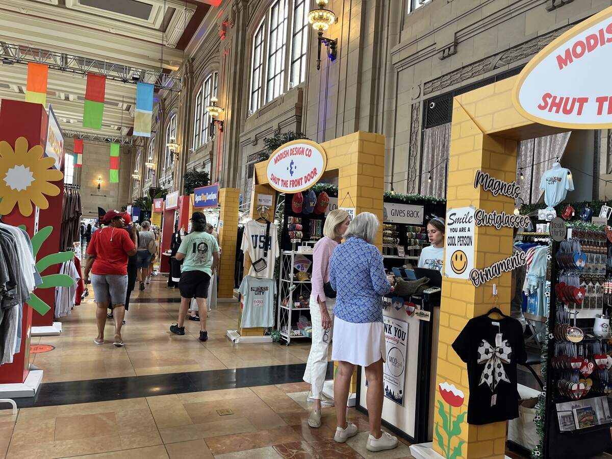 Inside the City of Entrepreneurs in Union Station, which ends July 12.