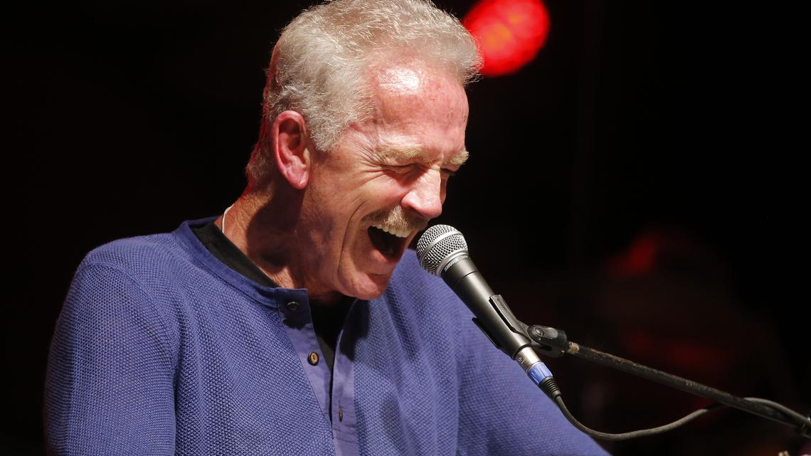 Mike Finnigan performs at the Wichita River Festival in 2013.