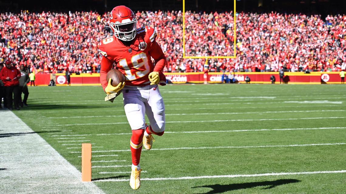 What you missed from Kadarius Toney’s big day with Chiefs: a setup, ‘slide’ and scream