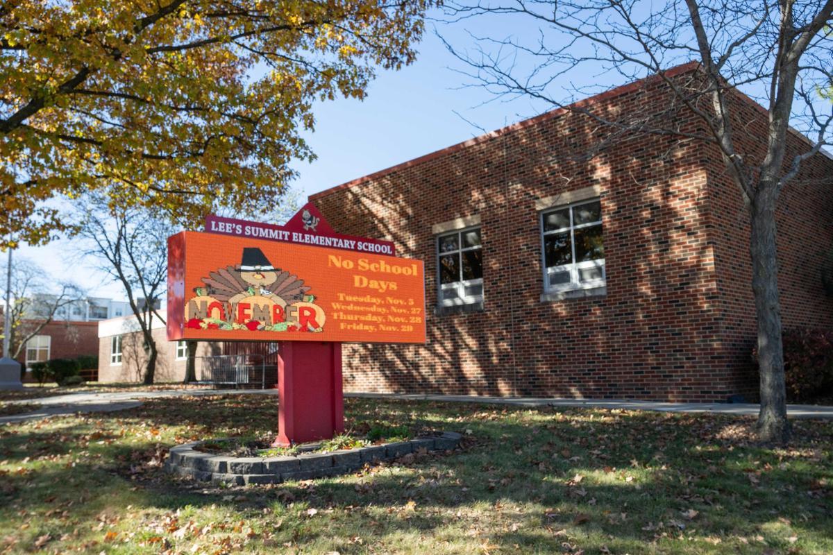 Lee’s Summit Elementary School on Friday, Nov. 15, 2024. The school is being considered for consolidation.