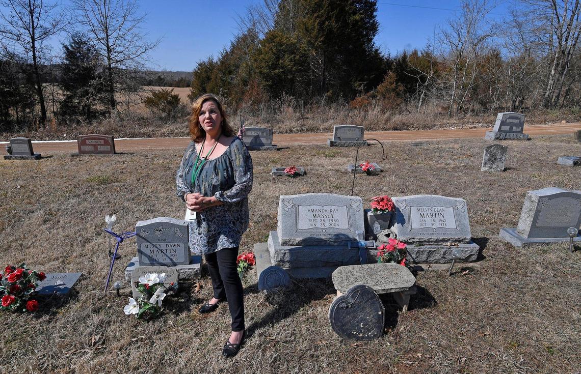 Carmella Fenske, who grew up in Greenville, Mo., lost her daughter Misty to suicide in 2015. Fenske says a bleak economic backdrop sets many people up for failure across the Missouri Bootheel. She traces a direct connection between her family’s economic challenges and her own decades-long drug addiction and suicide attempts. She is now a drug and alcohol counselor at FCC, a mental health provider in the Poplar Bluff area.