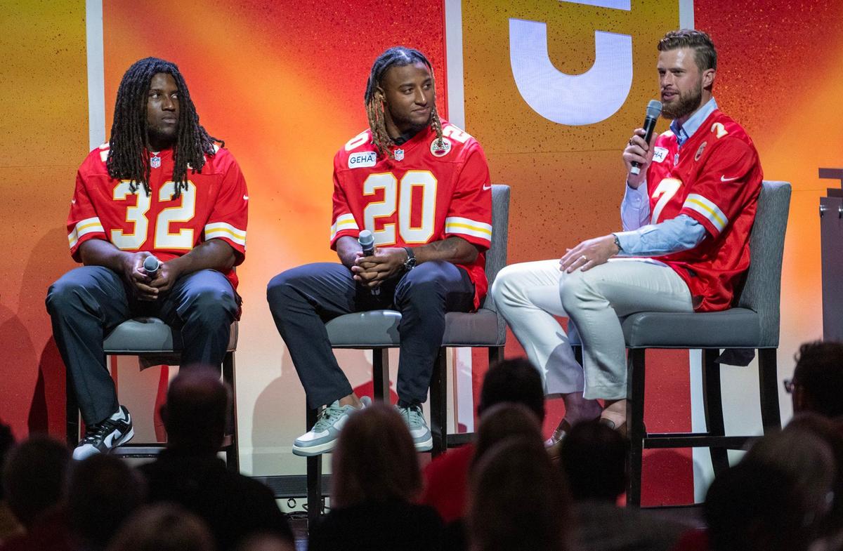 Chiefs fans and members of the business community joined Chiefs players, coaches and staff to kick off the NFL season at the 2024 Chiefs Kickoff Luncheon.