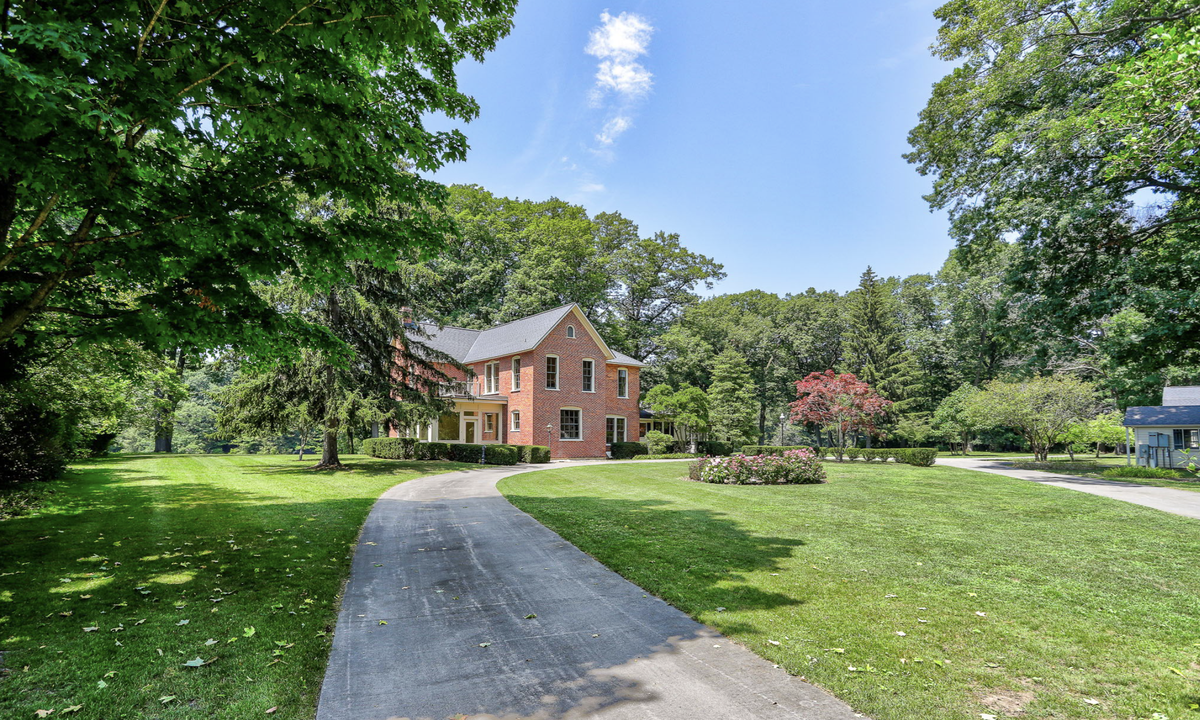 A Michigan home for sale for $8.75 million with an underground tunnel leading to a surprise space.
