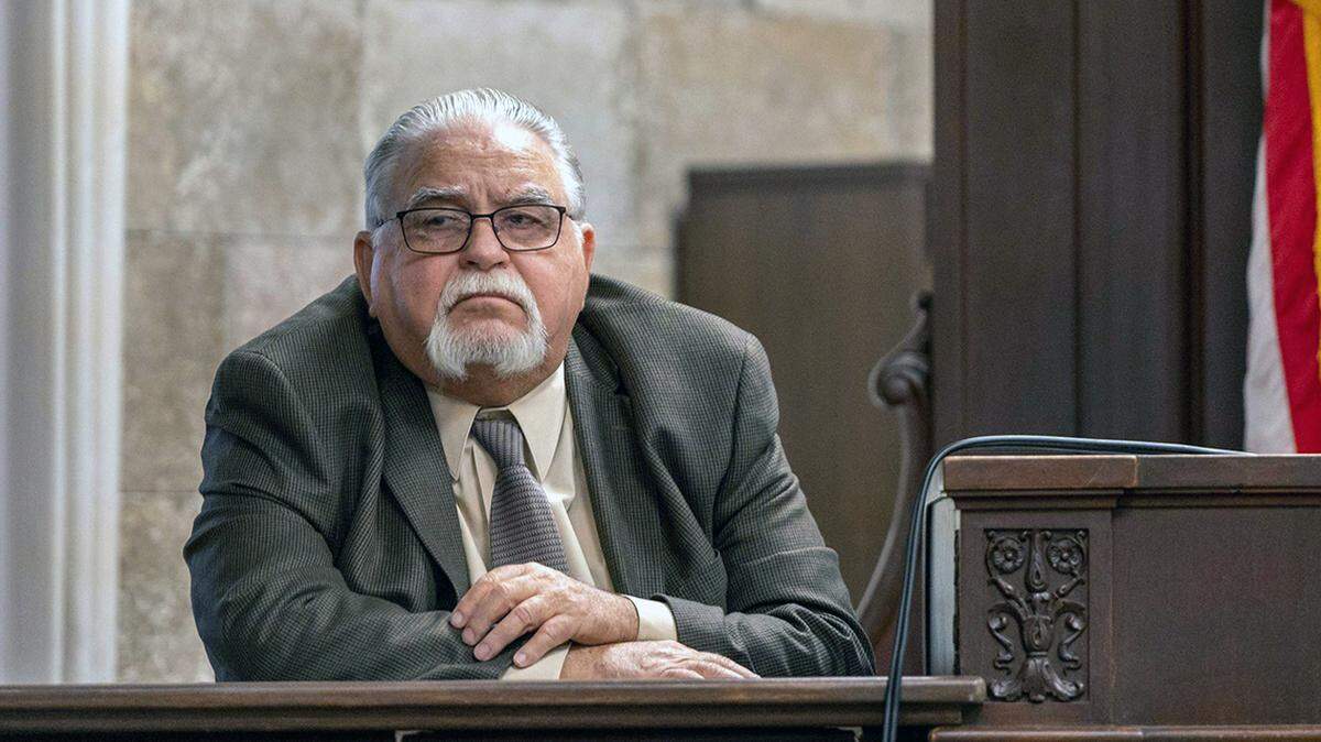 Former Kansas City, Kansas, police detective Roger Golubski testified Oct. 24, 2022, at the Wyandotte County courthouse during a hearing for two prisoners who claim they are innocent of a 1997 murder.