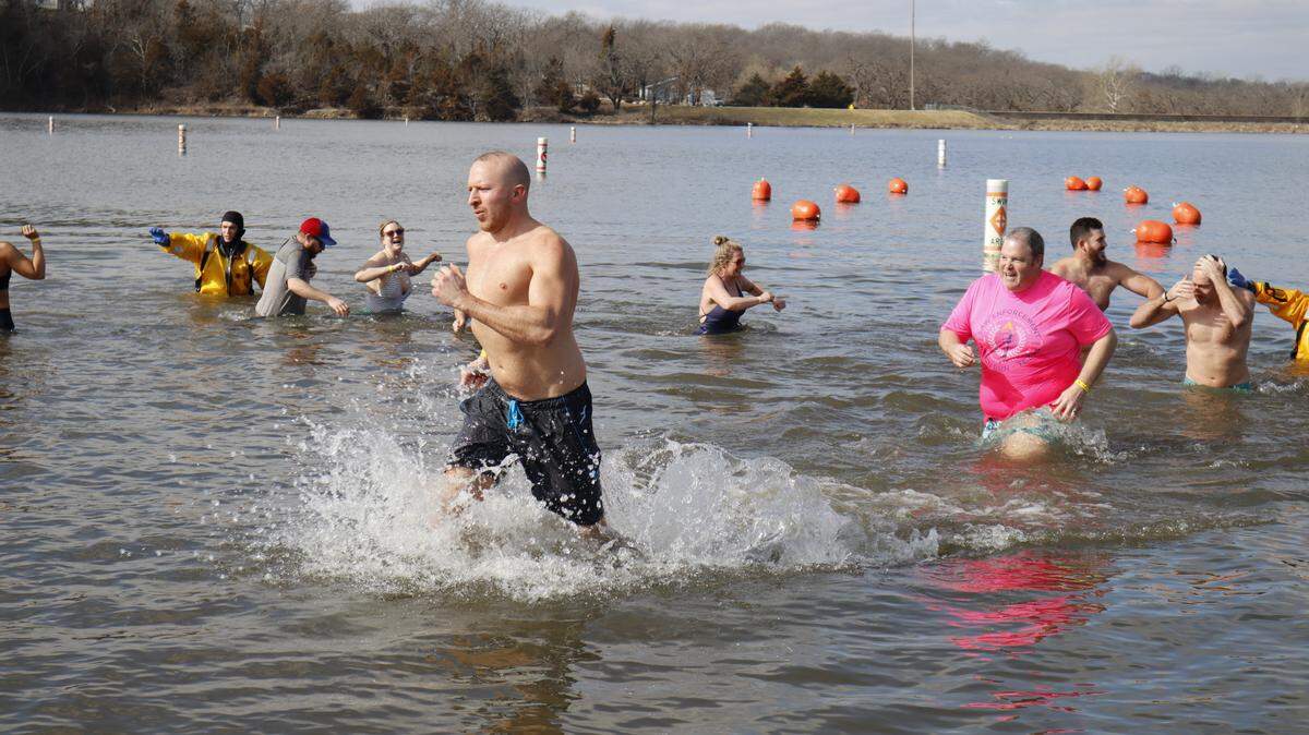 Good and brave hearts will be returning to Lake Olathe on Feb. 22 to participate in the Polar Plunge, which raising money for Special Olympics Kansas.