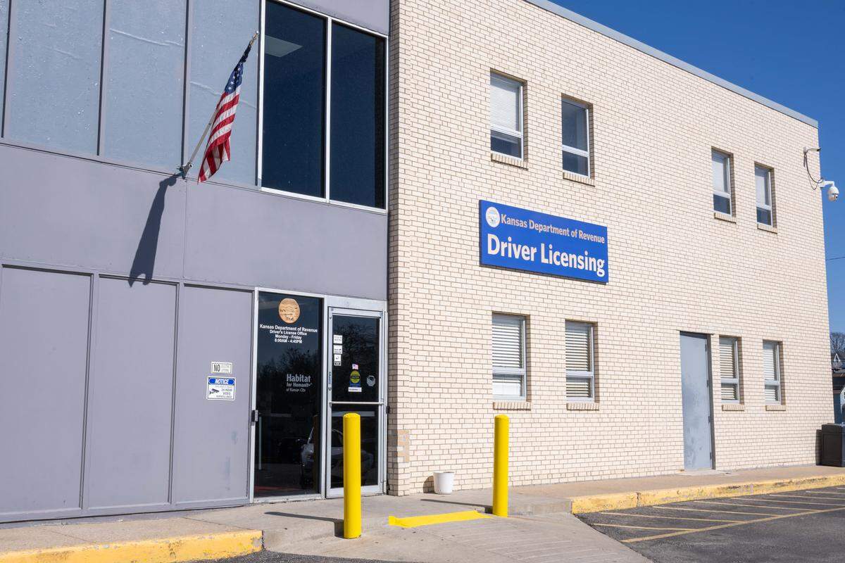 The Kansas Drivers License Department on 18th Street in Kansas City, Kansas, on Thursday, February 26, 2026.