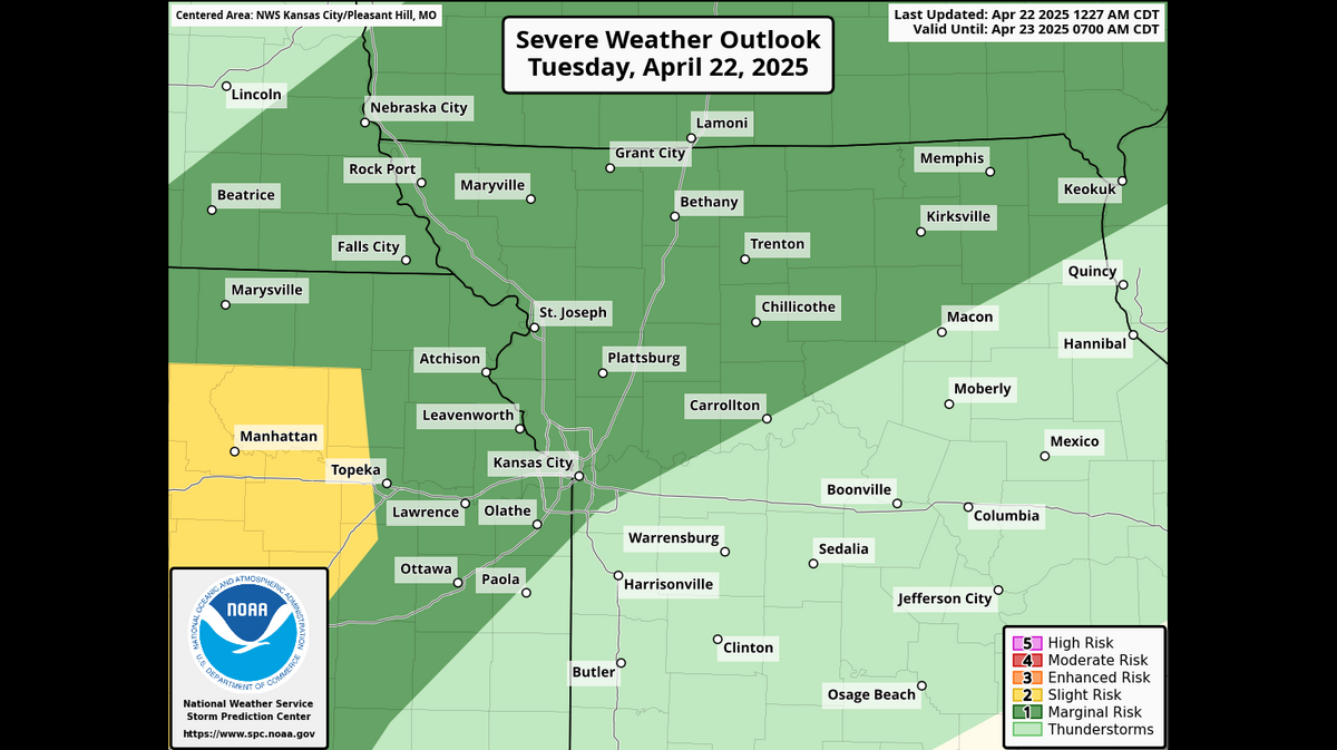 Thunderstorms and rain in Kansas City this week | Kansas City Star