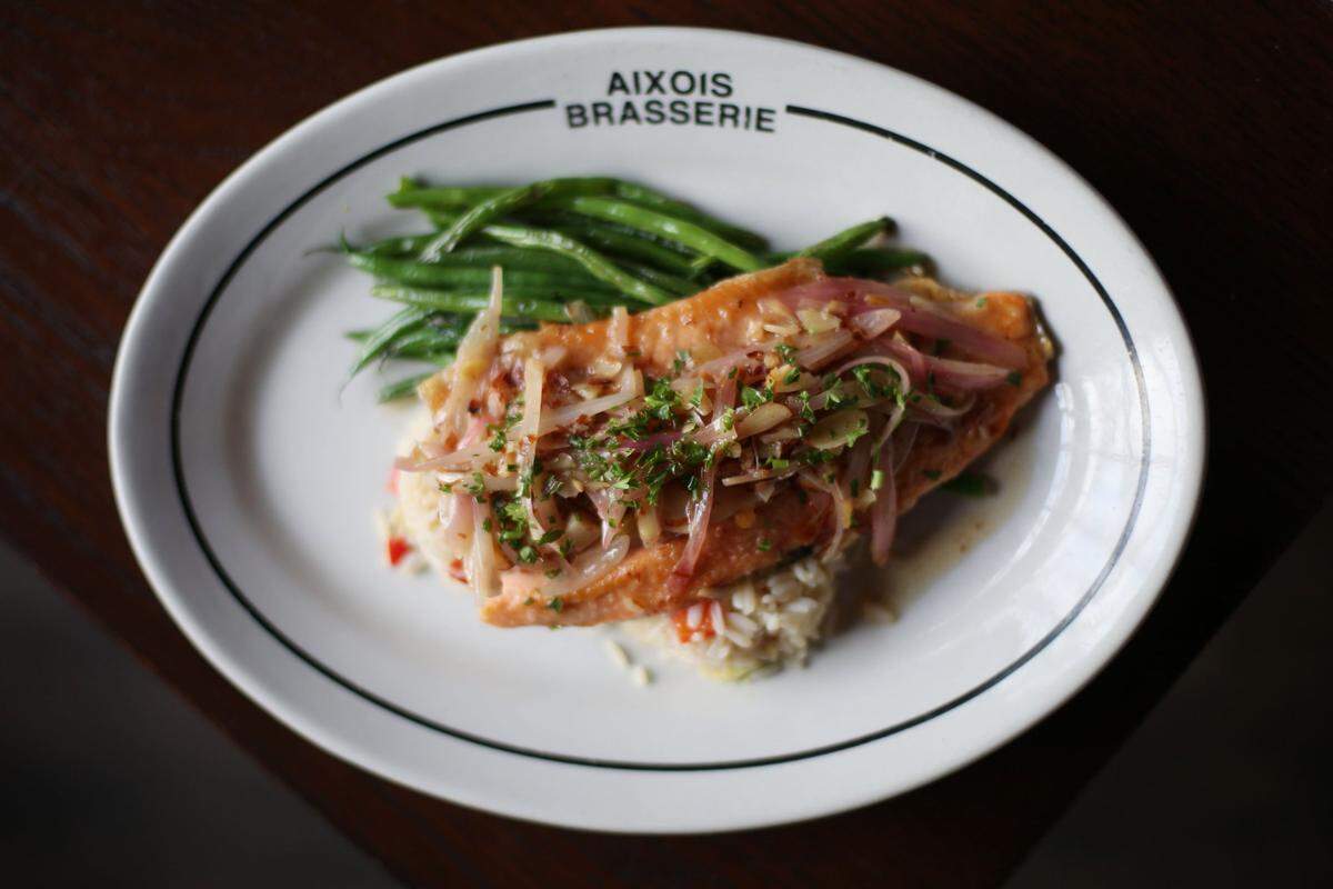 The Ruby Trout is on the Aixois menu for Kansas City Restaurant Week.