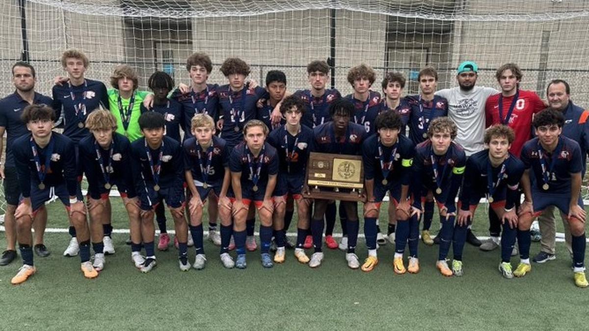 The Olathe East boys high school soccer team beat Shawnee Mission West 1-0 for the Kansas Class 6A state championship on Saturday at Topeka’s Hummer Park.