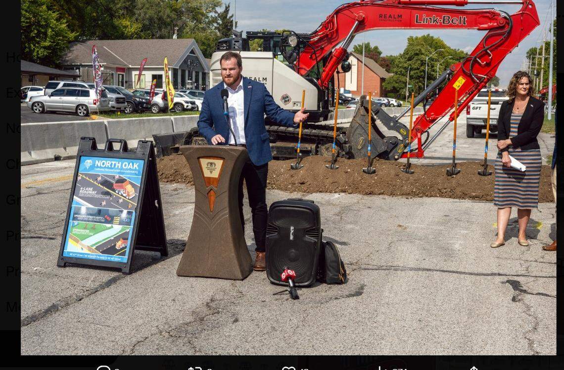 Kansas City council member Nathan Willett speaks at a press conference in October 2025. Willett, a Republican, filed to run for Congress on Monday, March 30, 2026.