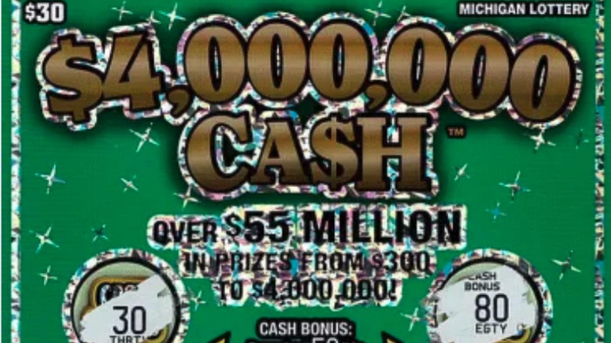 A Michigan woman won $4 million after buying a scratch-off ticket at Kroger, officials said.