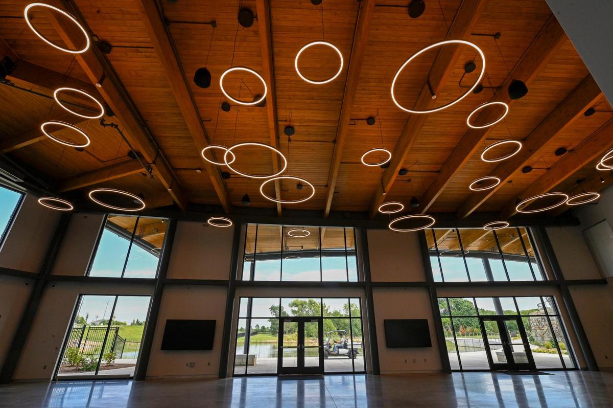 The Gathering Place, an event space with a capacity of 194, will be available for rental at the LongHouse Visitor Center at the Overland Park Arboretum & Botanical Gardens. The space opens out onto the Waterside Terrace, with space for 50.