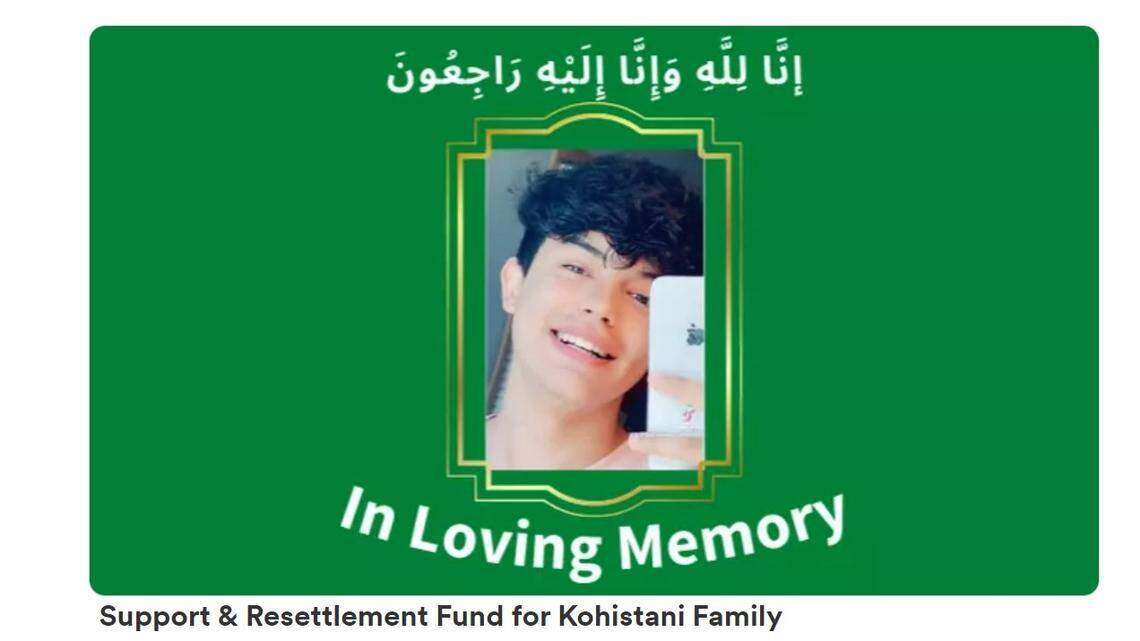 A fundraiser for the family of Rezwan Kohistani was launched on May 7 and has raised over $8,000. Kohistani, 14, was found dead at Webb City High School. His family resettled to the Joplin area from Afghanistan last fall.