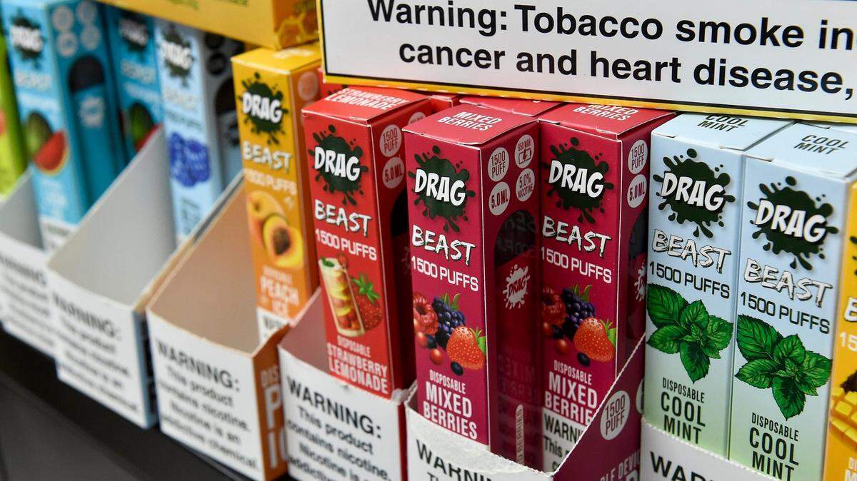 Except for part of one wall, the entire cashier’s booth at the south Kansas City convenience store FavTrip is lined with flavored tobacco products. These products could possibly be banned in Kansas City.