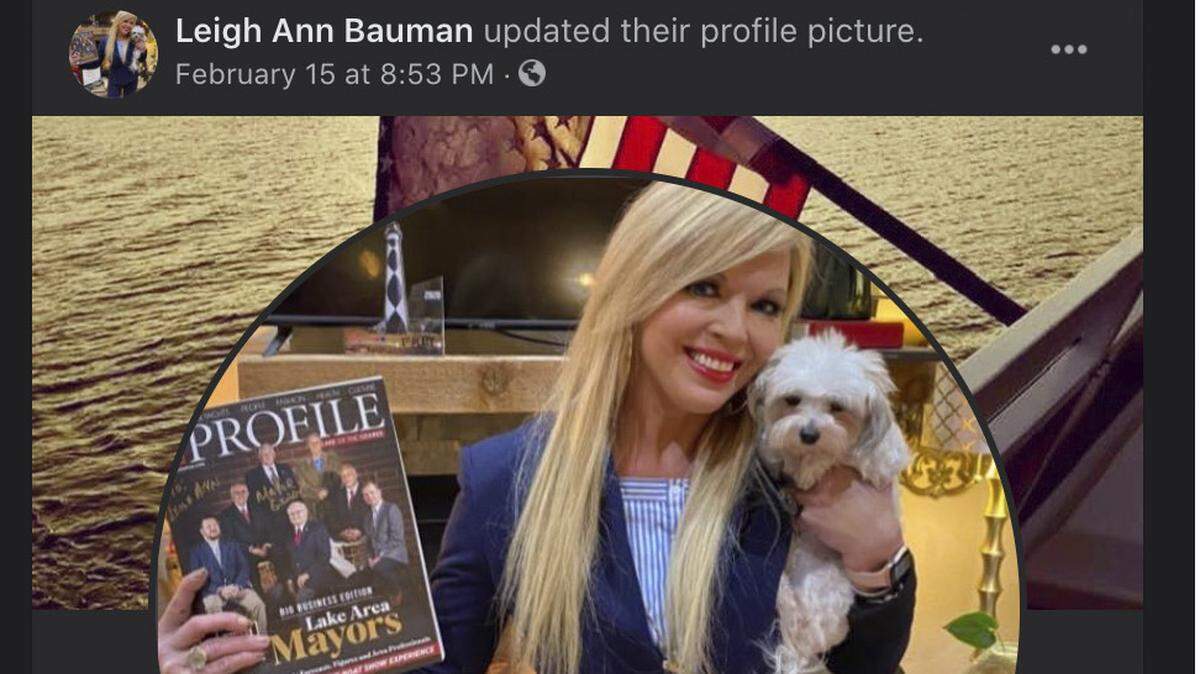 Leigh Ann Bauman profile photo from Facebook.
