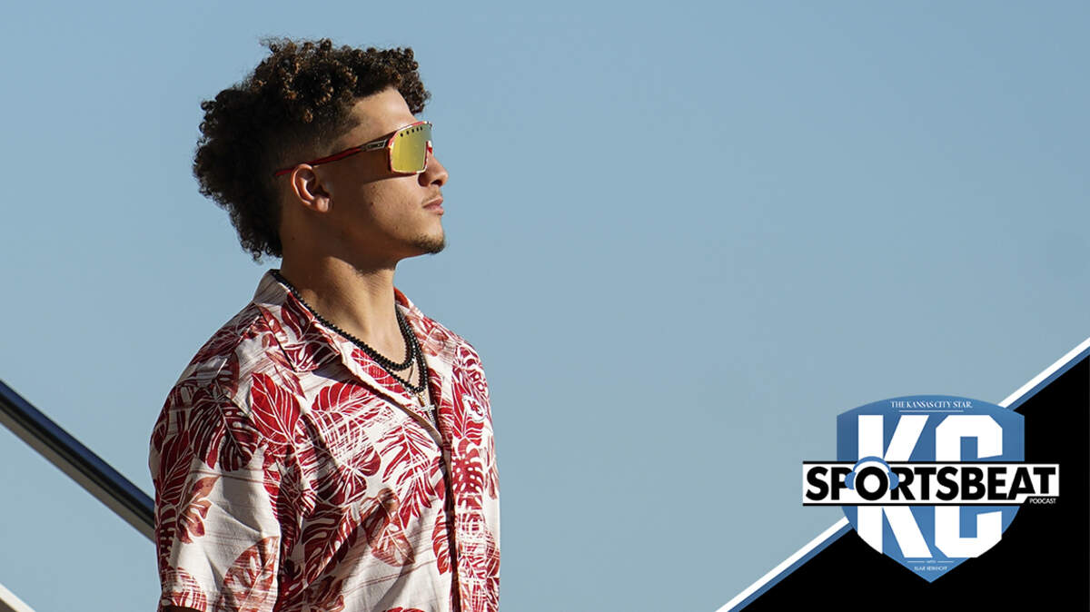 Kansas City Chiefs’ Patrick Mahomes arrives for the NFL Super Bowl 54 football game Sunday, Jan. 26, 2020, at the Miami International Airport in Miami. (AP Photo/David J. Phillip)
