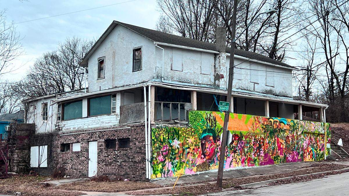 Scott Grocery Store, where community leader, Alvin Brooks, worked as a teenager. It’s still standing and residents and former residents want to see it preserved and the historic Black area of Dunbar restored.