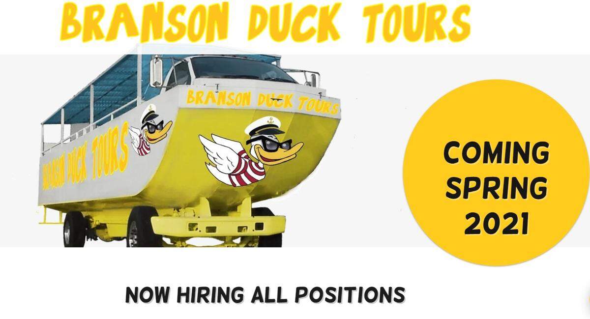 This screenshot shows plans for Branson Duck Tours LLC, which hopes to launch a new amphibious attraction in the Missouri tourist town this spring. 