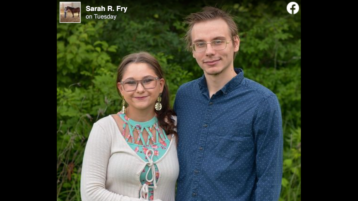 Paige Ruddy, 19, died following a house fire on her wedding day, family members say.