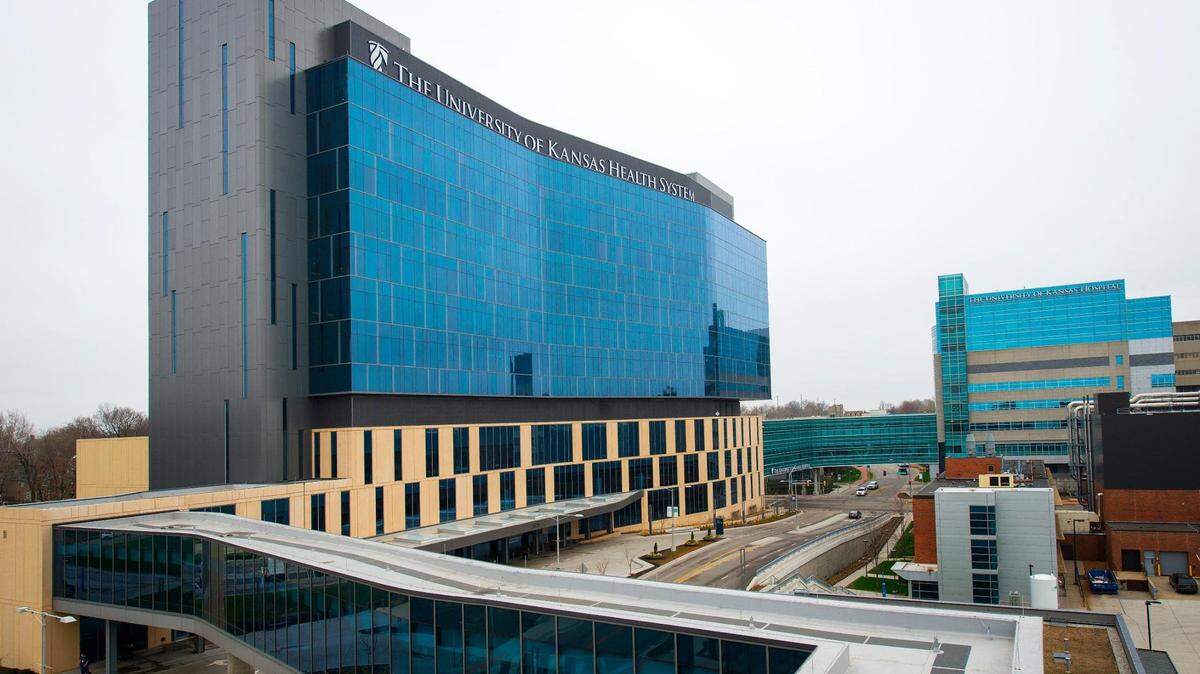The University of Kansas Health System and University of Kansas Hospital in Kansas City, Kansas.