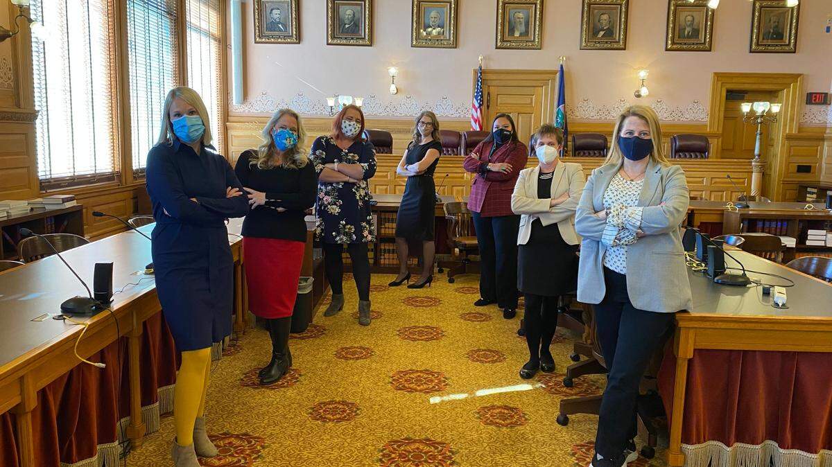 Seven incoming Kansas House Democrats, all women, called on Rep. Aaron Coleman to resign before he took office in 2020. Several of the legislators are again calling on him to resign and have filed a formal complaint against him.