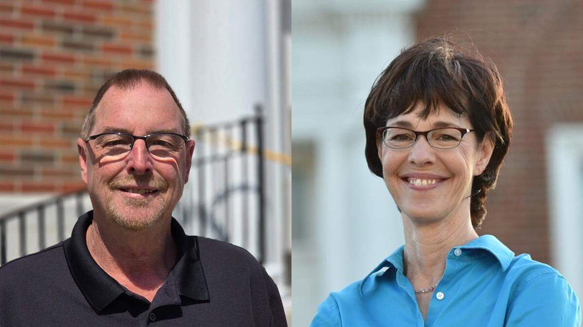 Kevin King and Bridget McCandless