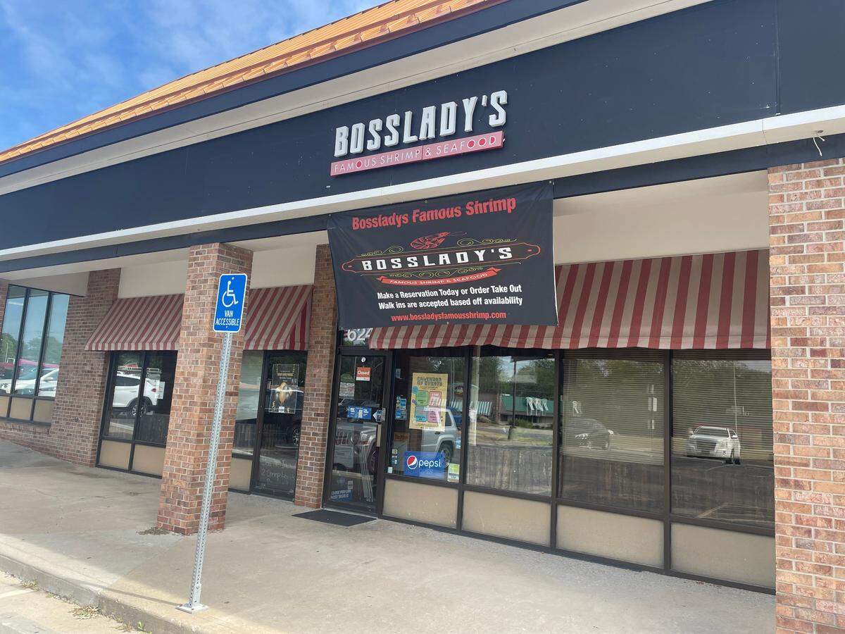 Bosslady’s Famous Shrimp opened in early August at 6245 N. Oak Trafficway.