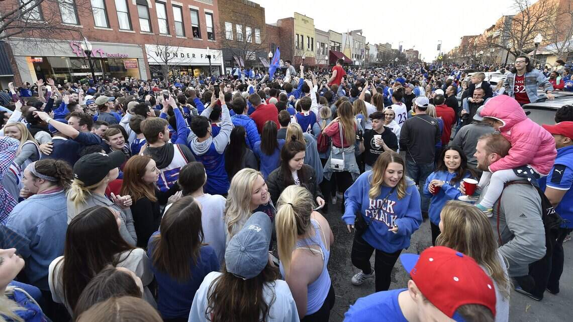 KU students want classes canceled day after Super Bowl — or barf bags on campus