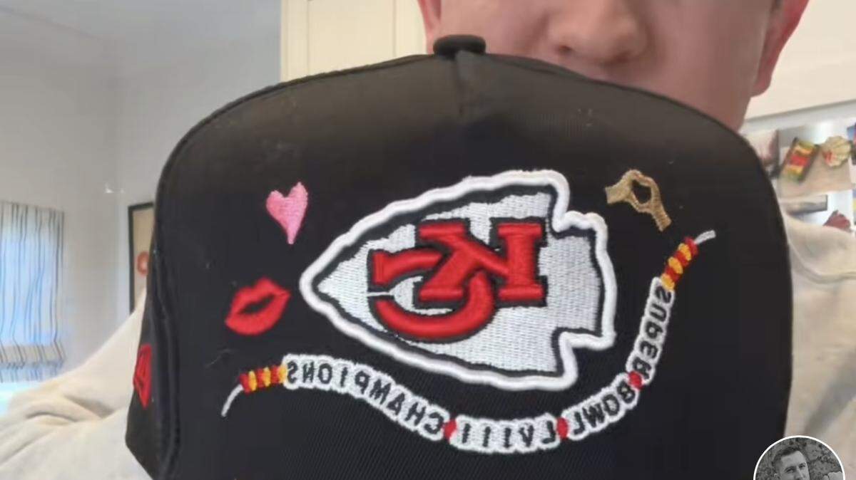 The Chiefs hat that Taylor Swift fans bought out faster than you could say “tortured poets department.”