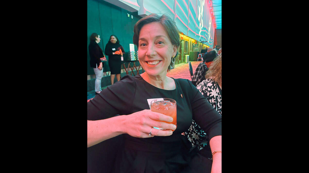 Courtney Lewis, content director for the Greater Kansas City Chamber of Commerce, helped inspire the mocktails now offered at the chamber’s annual dinner. Lewis speaks openly about being a recovering alcoholic to encourage emphathy and raise awareness, especially at the holidays, that not everyone drinks alcohol.