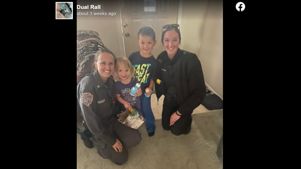 Sherman County deputy Carol Porter and Goodland officer Chalee Luther delivered McDonald’s when a 3-year-old Kansas girl accidentally called 911 and ordered fast food.