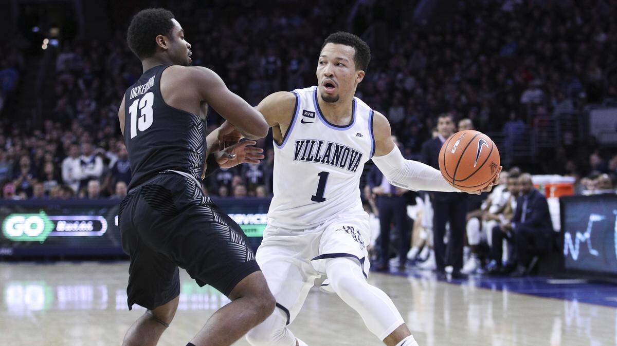 Villanova's Jalen Brunson (right) is a top contender for national player of the year.