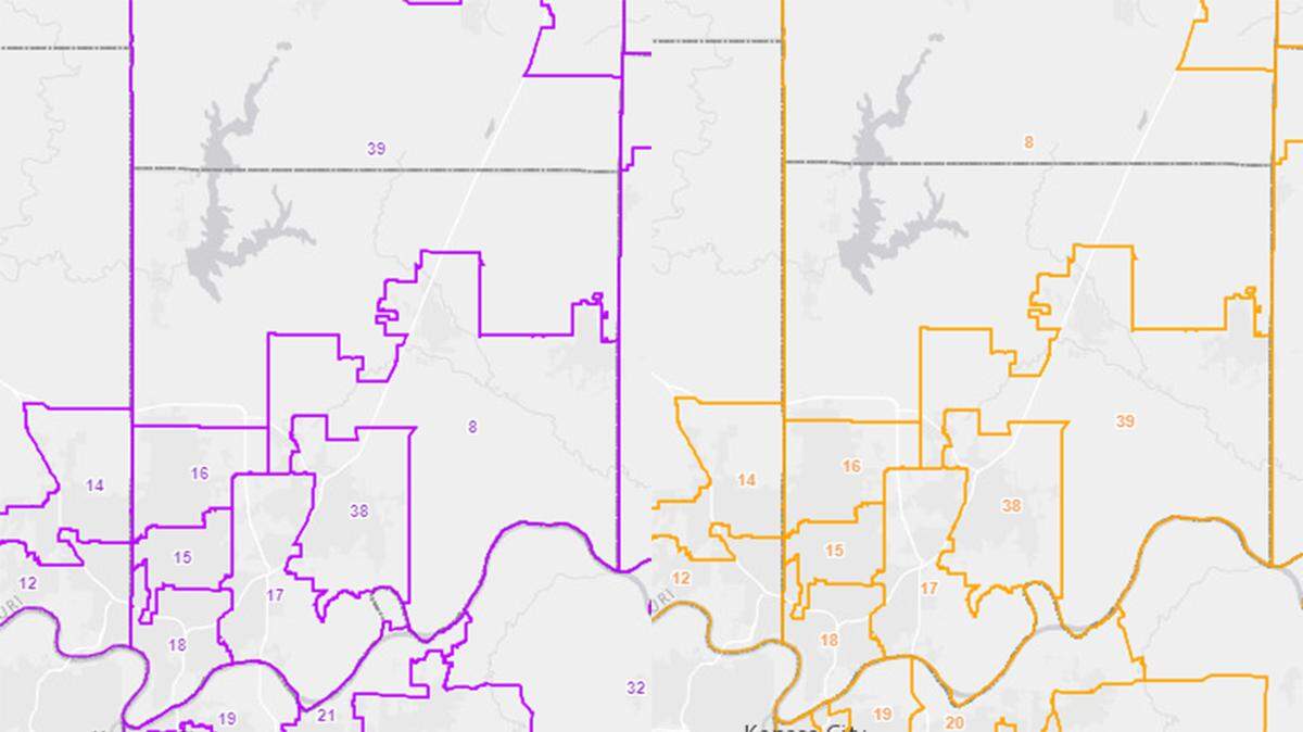 Republicans and Democrats largely agree on how to divide up Clay and Platte counties, which saw among the highest population growth rates in Missouri in the 2020 census.