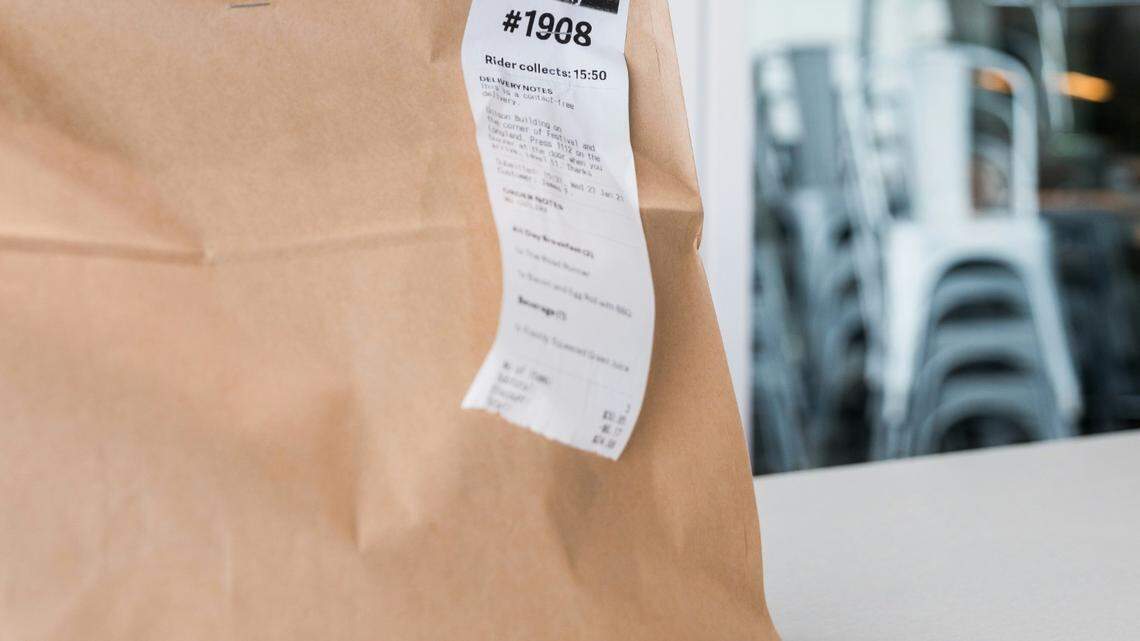 A food delivery driver was shot when he went to retrieve the food he mistakenly delivered to a home, Missouri police said.