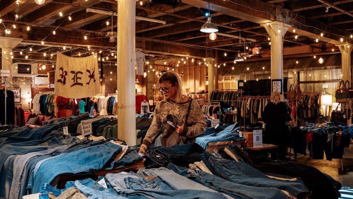 Inside the current Rex location in Kansas City’s West Bottoms.