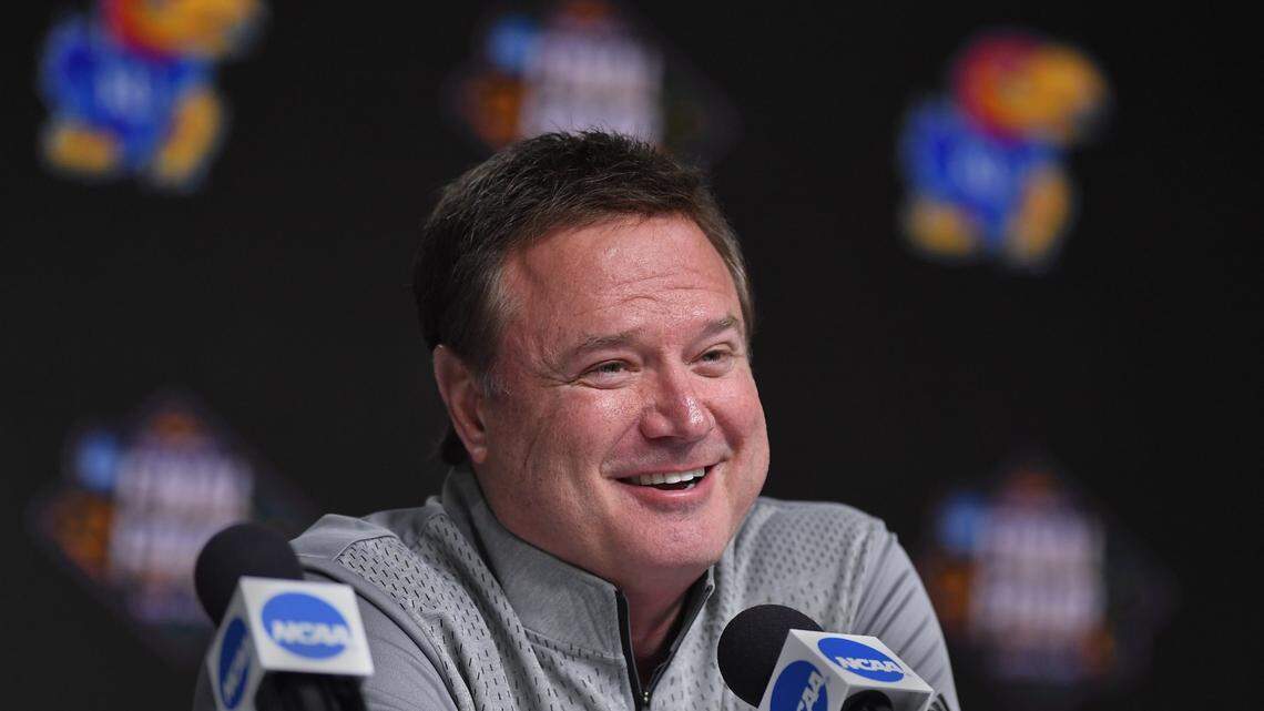 Kansas basketball coach Bill Self helped guide his Jayhawks to the 2022 national championship.