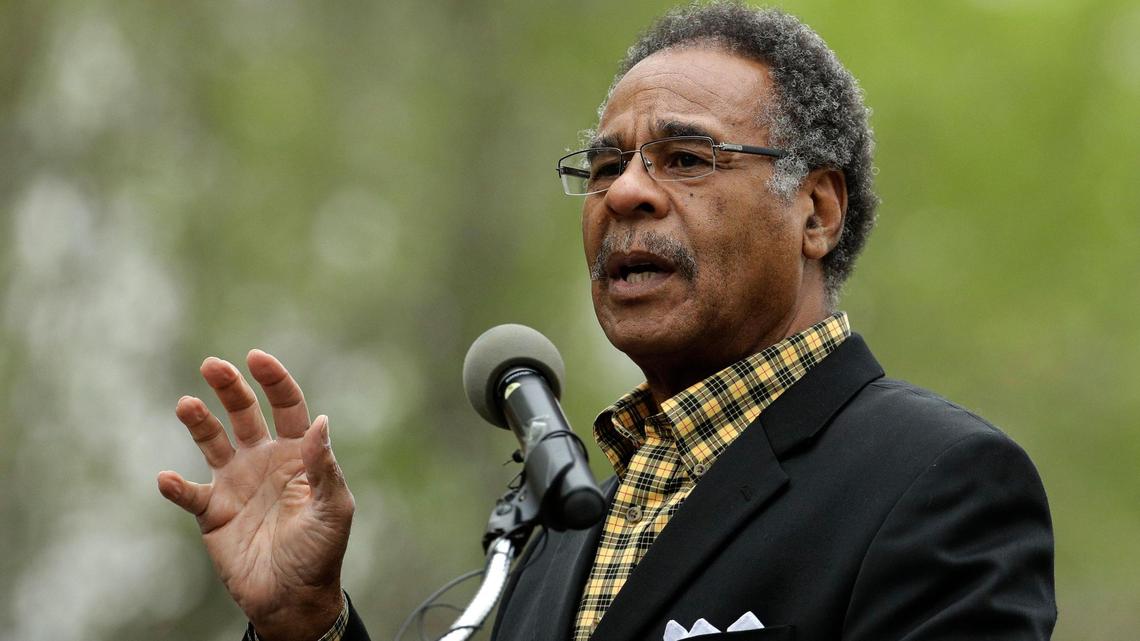 Rep. Emanuel Cleaver, D-Mo., in a 2019 file photo. He announced Wednesday evening that he tested positive for COVID-19.