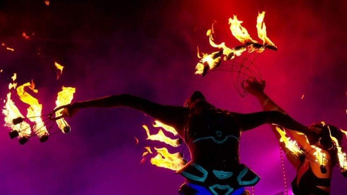 Local performance art troupe Quixotic will present “Rhapsody — A Rock Cirque Experience” at Hollywood Casino starting May 20.