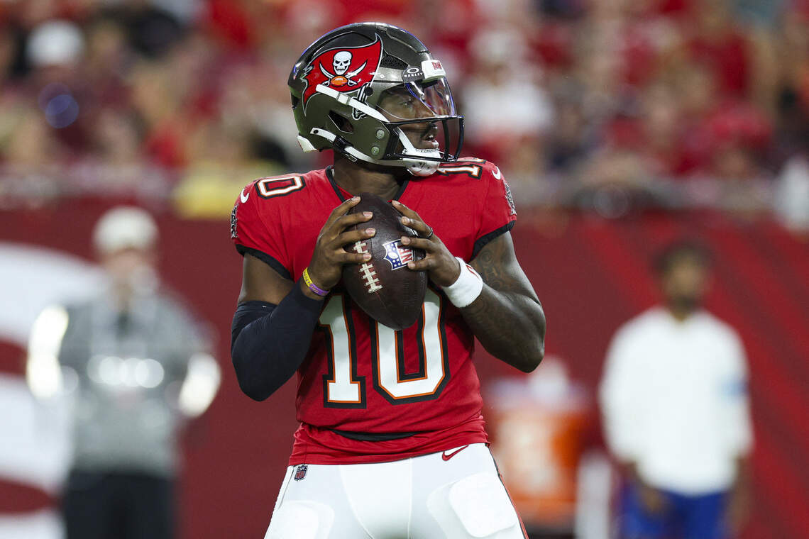 Jalon Daniels hears from KU coaching staff after being named Buccaneers’ QB2