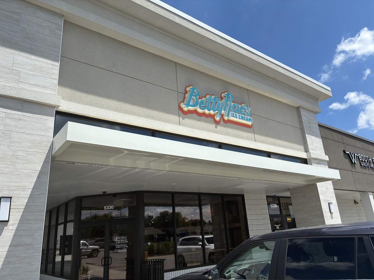 Bette Rae’s Ice Cream in Prairie Village, 5330 West 95th Street.