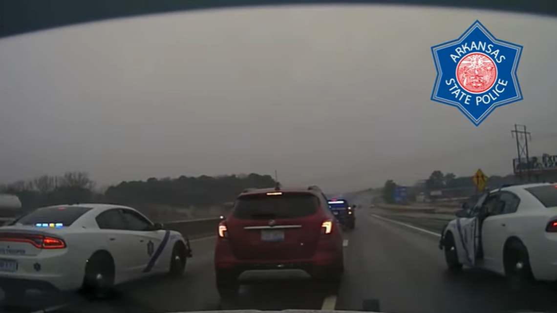 A dad without custody abducted his 5-year-old son in Michigan, stole a car and drove off to Arkansas, deputies say. He was arrested. 