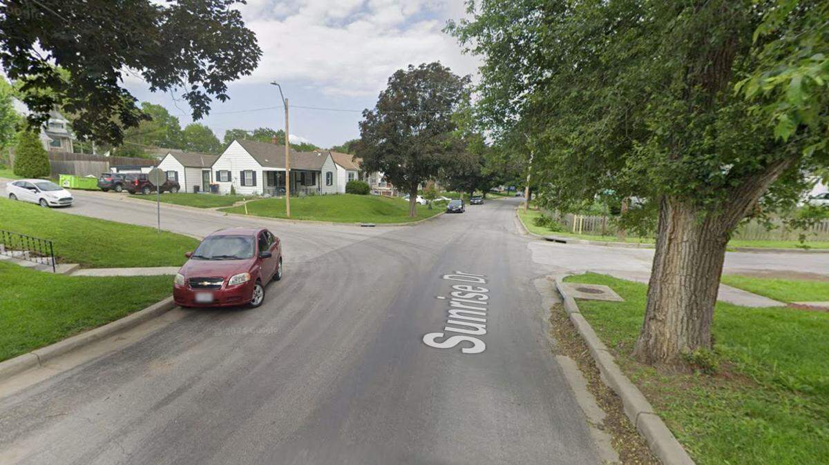 A man died after being shot multiple times near Cliff Drive Place and Sunrise Drive in the Scarritt Point neighborhood in Kansas City’s Northeast area. The victim was driven to a hospital where he died from his wounds. This Google Maps Street View image is from 2024.