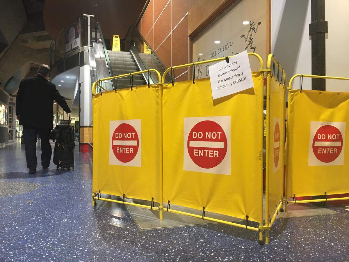 Bed bugs were discovered Thursday in Terminal B of the Kansas City International Airport, leading officials to close the mezzanine area.